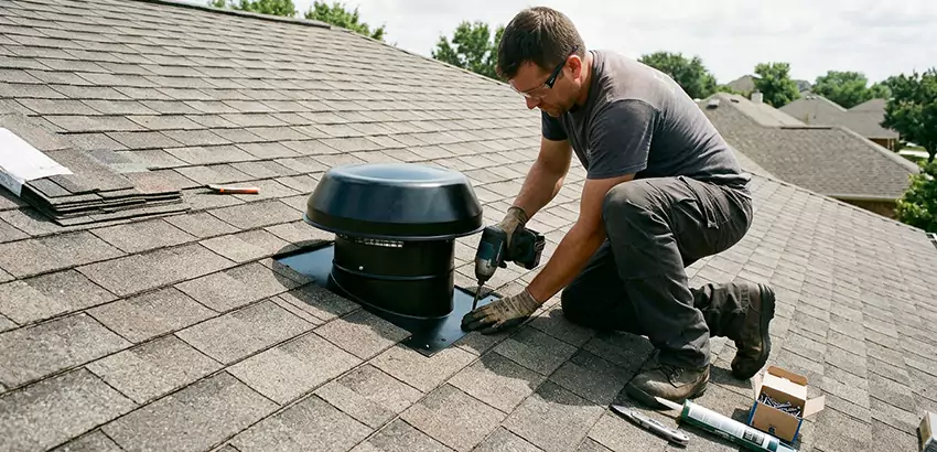 Roof Vent Fan Installation in Galloway
