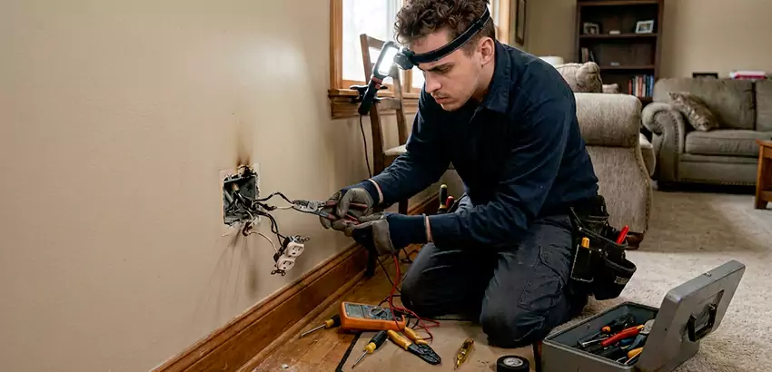 Short Circuit and Dead Outlet Repair in Galloway