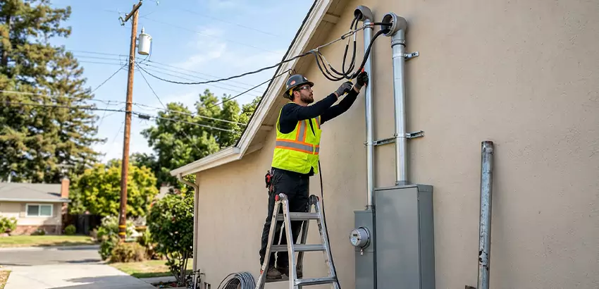 Electrical Service Entrance and Mast Upgrade in Galloway