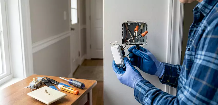 Motion Sensor Light Switch Replacement in Galloway