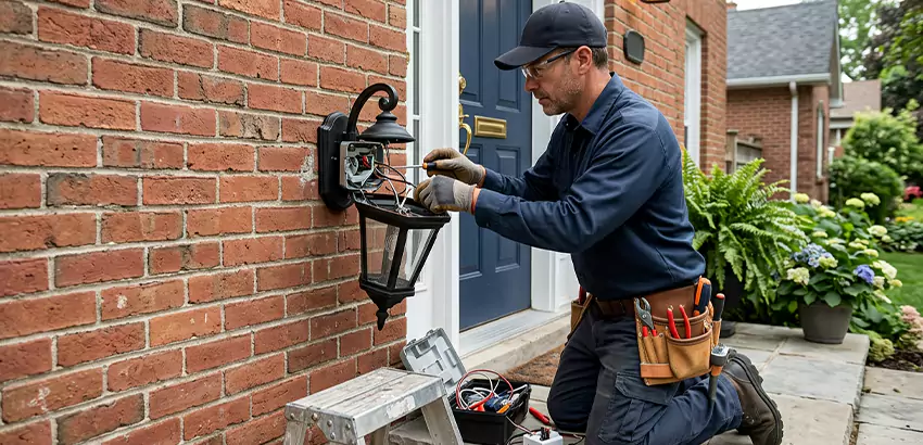 Outdoor Fixture Repair in Galloway