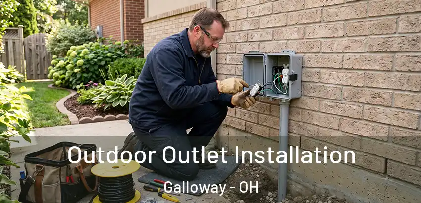 Outdoor Outlet Installation Galloway - OH
