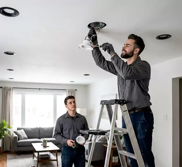 Professional Recessed Lighting Installation: Your Local Lighting Team in Galloway, OH